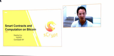 sCrypt's Xiaohui Liu explores smart contracts & computation on Bitcoin at CoinGeek New York