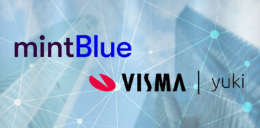 mintBlue x Visma logo