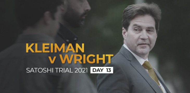 Kleiman v Wright Day 13 recap: Rumours fly that Craig Wright is returning to stand