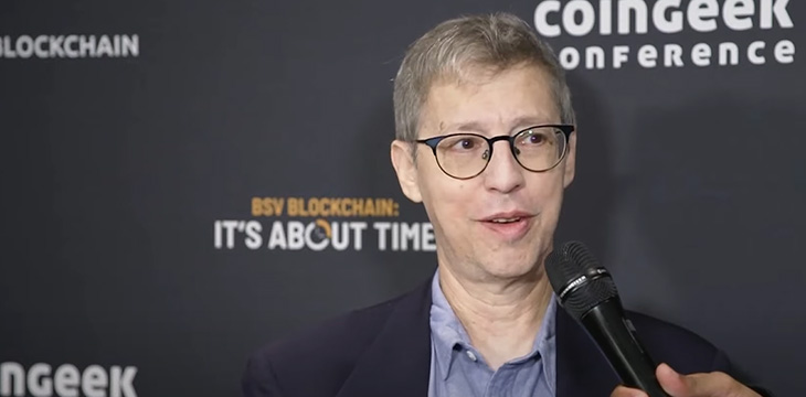 Stuart Haber talks protecting digital records integrity with blockchain on CoinGeek Backstage