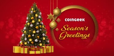 Happy holidays from all of us at CoinGeek