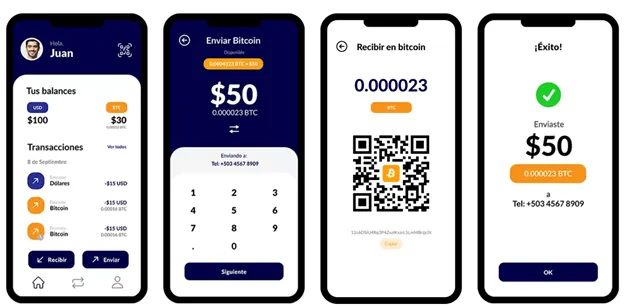 Bitcoin on mobile phone