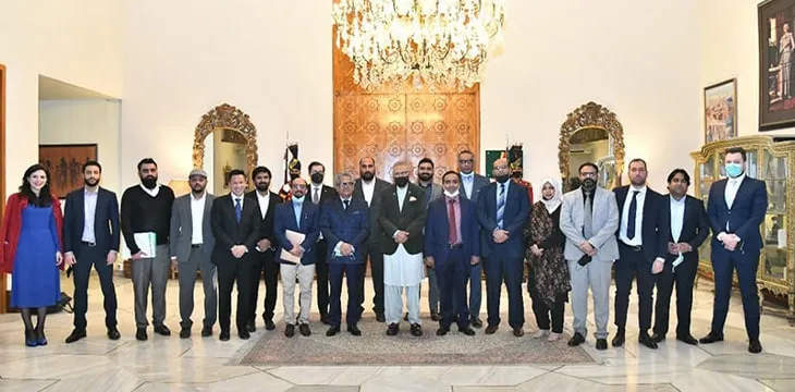 Pakistan president calls for National Blockchain Strategy after meeting with BSV blockchain delegation