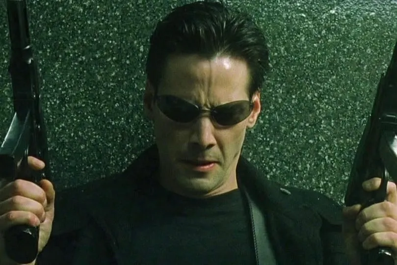 scene from The Matrix