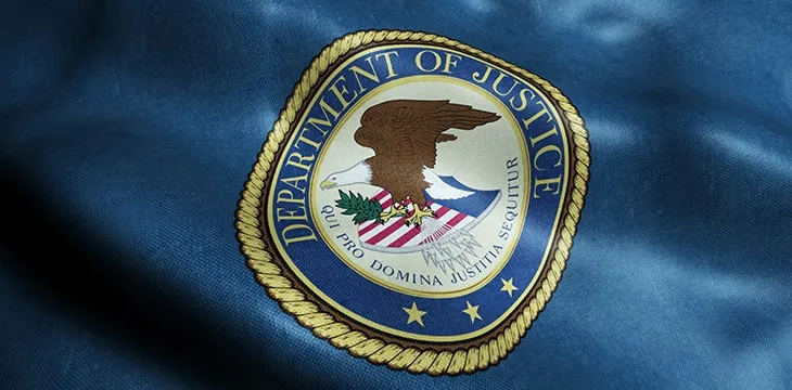 Flag of the United States Department of Justice