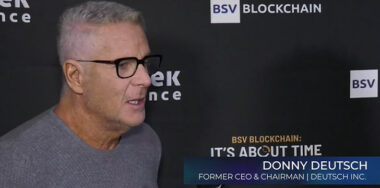 Donny Deutsch talks advertising and blockchain tech on CoinGeek Backstage