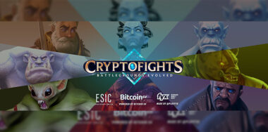 Cryptofights animated banner