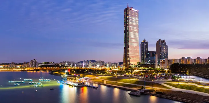 Seoul night view