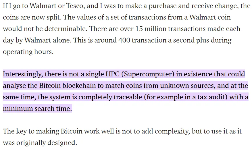 BTC followers statements