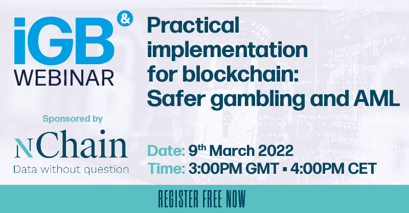 Nchain, IGB Webinar invitation for registration