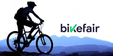 BikeFair logo with mountain bike