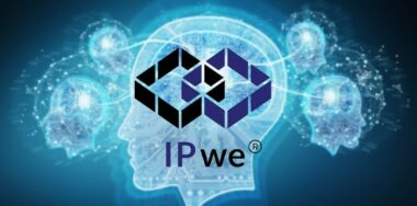 IPwe logo on AI concept background