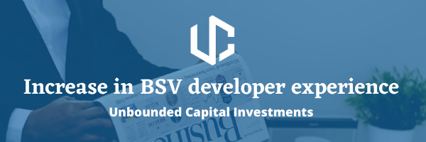 Increase in BSV developer experience