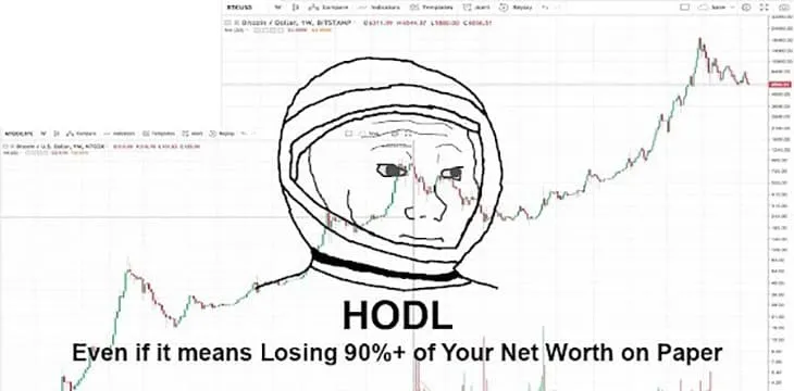 Why fewer people HODL