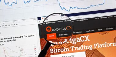 QuadrigaCX cryptocurrency exchange site