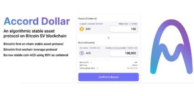 Introducing Accord Dollar, BSV’s first decentralized stablecoin