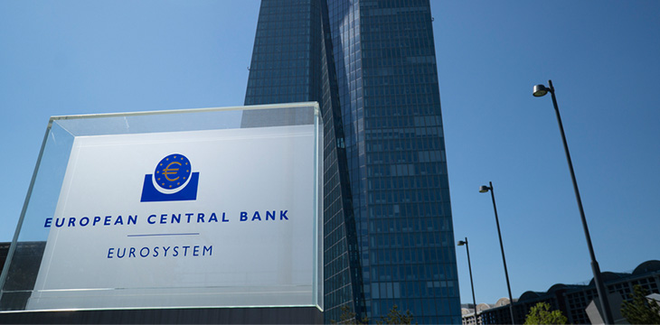 Sign of european central bank