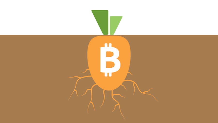 Bitcoin as a carrot under soil