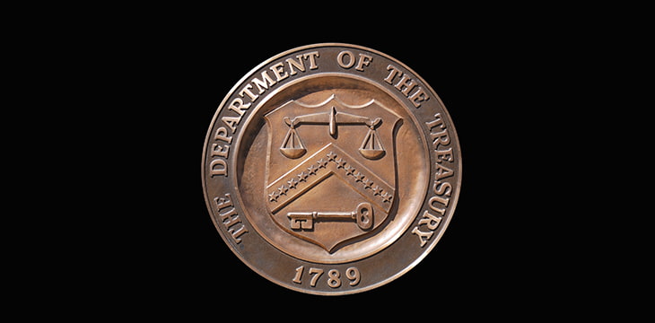 United States Treasury Department logo