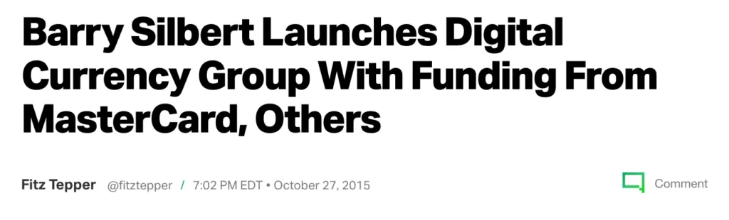 Tech Crunch headline