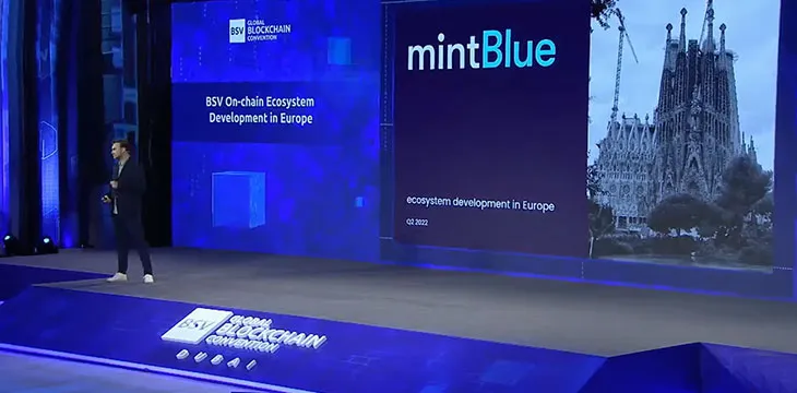 BSV Global Blockchain Convention: Tokenized euro, secured identity and invoice processing by mintBlue