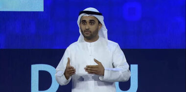 Adnan Al Noorani on the BSV Global Blockchain Convention stage