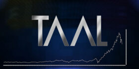 TAAL logo on a financial concept background