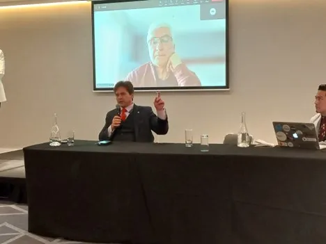 Dr. Craig Wright at Global IoT summit in Dublin