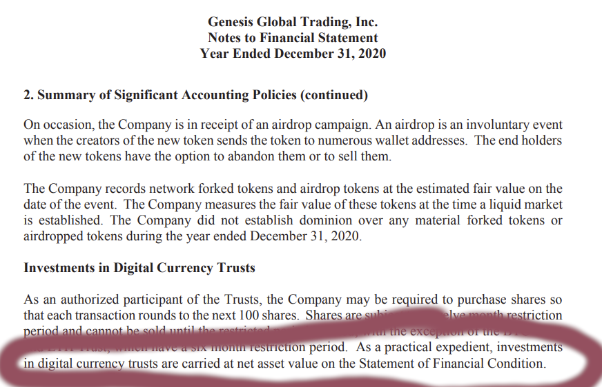 Genesis is a broker-dealer in the U.S