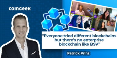 Enterprises can opt for Solana but will come back to BSV, Patrick Prinz tells Women of BSV