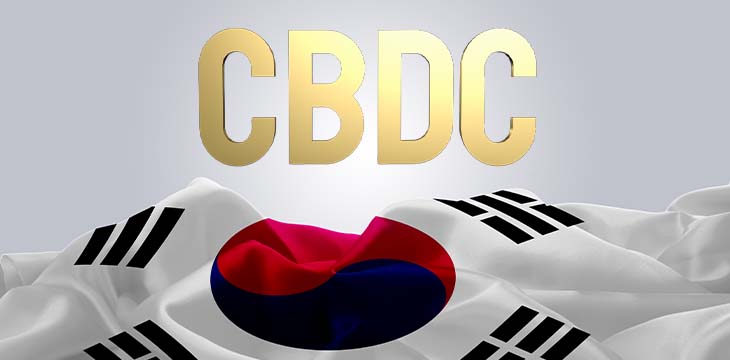 CBDC and Korean Flag