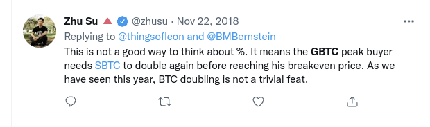 The first 3AC GBTC tweet. At least that wasn’t deleted.