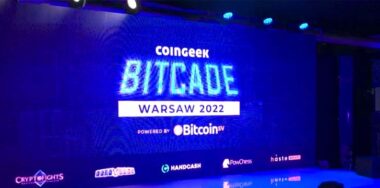 CoinGeek Bitcade Warsaw Stage