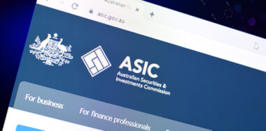 ASIC website on browser