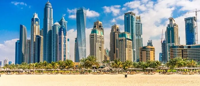 Dubai Marina Skyline