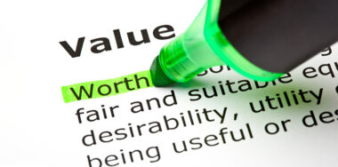 Dictionary Definition Of The Word Value highlighted in green