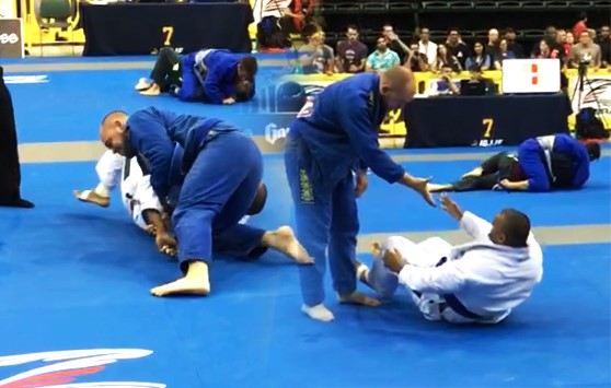 Brazilian Jiu Jitsu ongoing competition 
