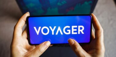 mobile phone with voyager text