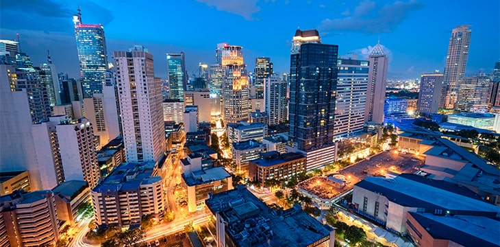 Makati Skyline, Manila
