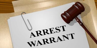 Arrest Warrant concept — Photo