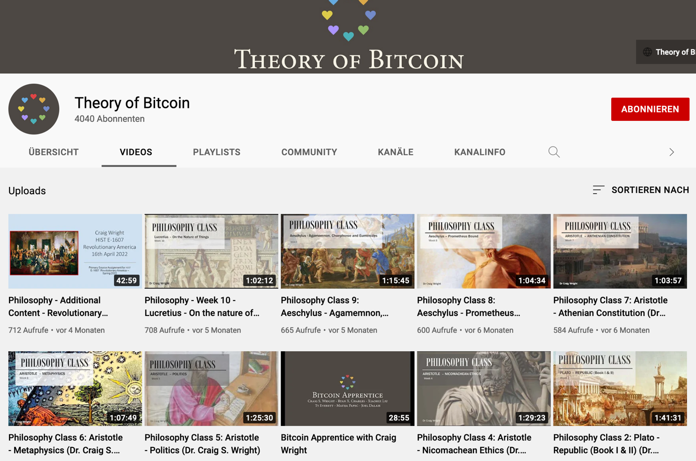 Theory of Bitcoin