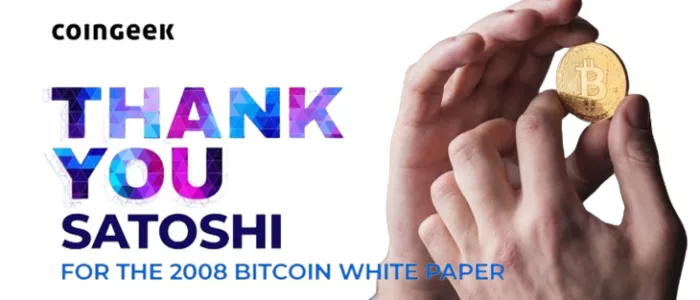 Thank you, Satoshi banner