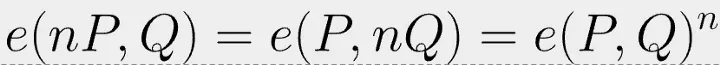 One single final exponentiation Bilinear