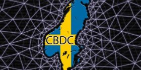 CBDC with Sweden flag