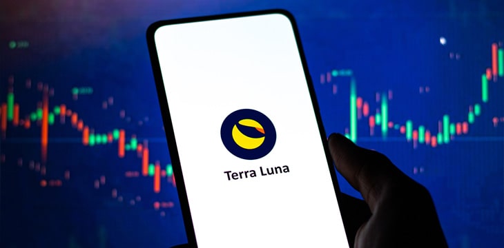 Terra Luna logo on a phone