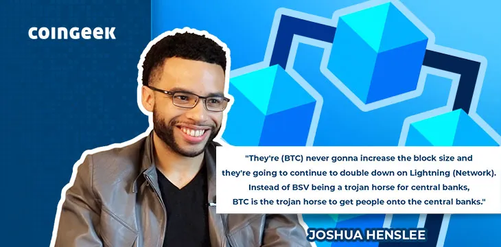 Could BTC win? Joshua Henslee describes potential path to success