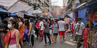 crowded people in Divisoria