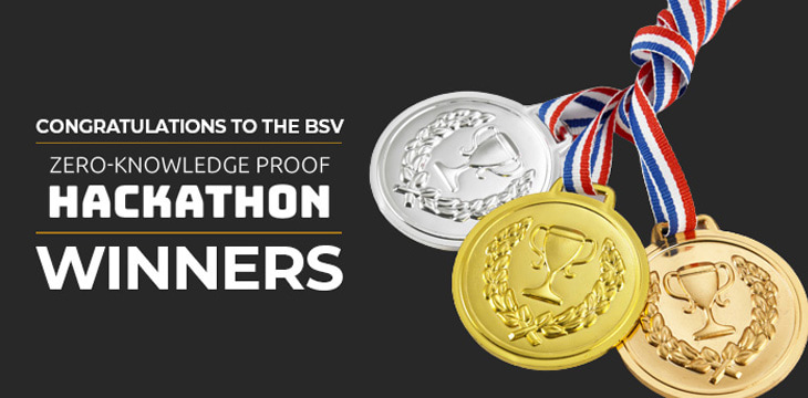 BSV Zero-Knowledge Hackathon winners