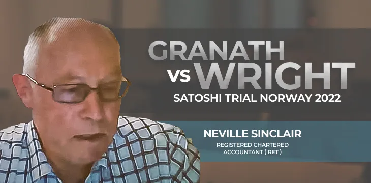 Neville Sinclair reveals the project Craig Wright pitched to BDO pre-Bitcoin and his extraordinary skills