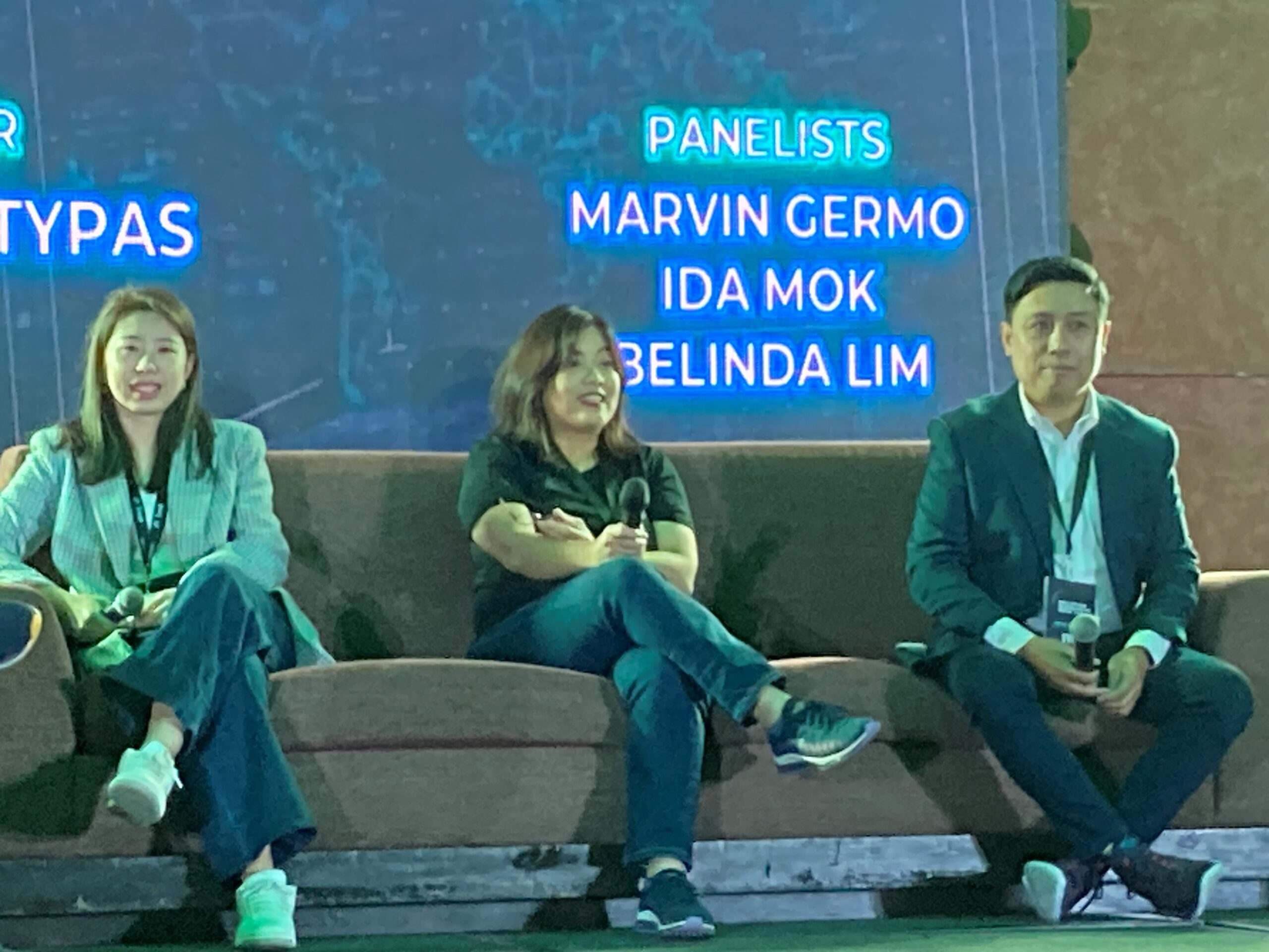 Belinda Lim, Ida Mok, Marvin Germo